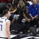 Doncic et les Mavericks ont gagné l'acte II mardi à L.A. KEYSTONE/AP/Mark J. Terrill